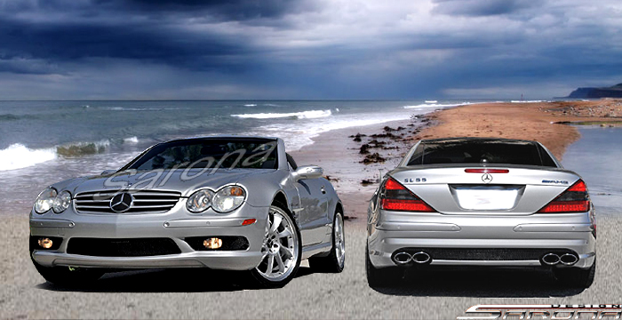 Custom Mercedes SL  Convertible Body Kit (2003 - 2008) - $1490.00 (Manufacturer Sarona, Part #MB-094-KT)